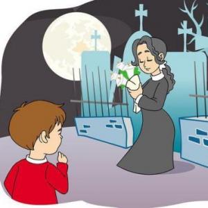 La florista del cementerio