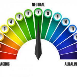 Imagen de portada del videojuego educativo: Escala de pH, de la temática Química