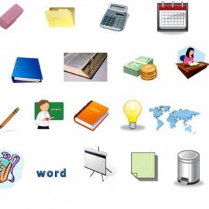 Portada del juego LES OBJETS DE LA SALE DE  CLASE – Idiomas