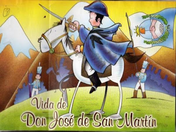 Imagen de portada del videojuego educativo: ¿Cuánto sabes de Don José de San Martín?, de la temática Historia