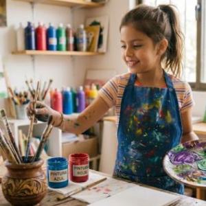 Portada del juego Descubriendo los colores con Sofia – Artes