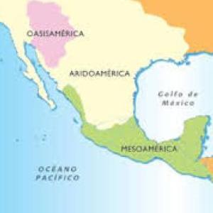 Mesoamérica, Aridoamérica y Oasisamérica