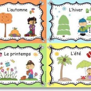 Portada del juego Les saisons et la semaine. – Idiomas