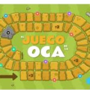 Imagen de portada del videojuego educativo: El juego de la Oca Virtual para nivel inicial(4 a 5 años), de la temática Cultura general