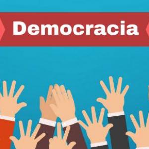 Imagen de portada del videojuego educativo: LA DEMOCRACIA, de la temática Política