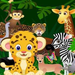 Imagen de portada del videojuego educativo: Los Animales Salvajes , de la temática Biología