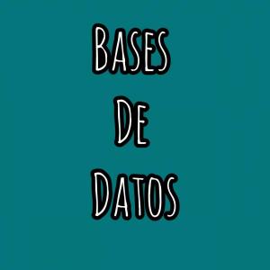 Memorias BASES DE DATOS