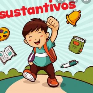 Imagen de portada del videojuego educativo: Sustantivos y más , de la temática Lengua