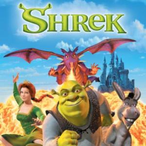 Imagen de portada del videojuego educativo: Shrek 1: personajes de película, de la temática Cine-TV-Teatro