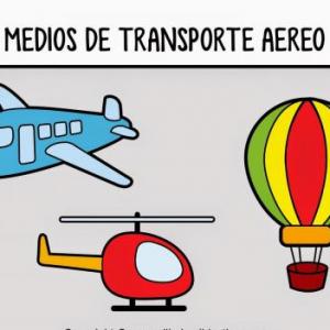 ¿Cuántos transportes son? 1-5