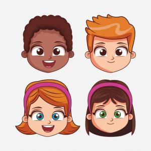 Objetos y partes de la cara