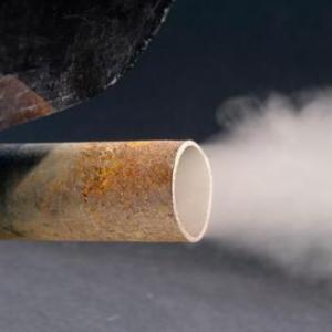 La contaminación del aire.