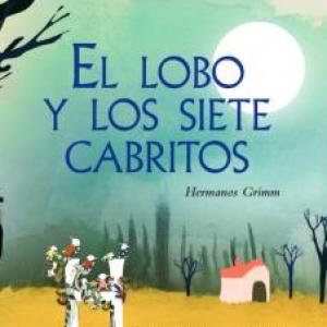 Imagen de portada del videojuego educativo: EL LOBO Y LOS SIETE CABRITOS, de la temática Lengua