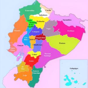 Conoce el Ecuador y sus Provincias