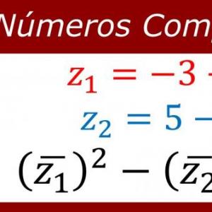 Operaciones con Números Complejos