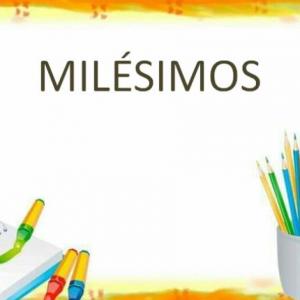 Imagen de portada del videojuego educativo: CALCULO MILÉSIMOS, de la temática Matemáticas