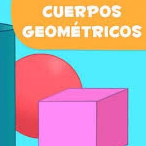 Imagen de portada del videojuego educativo: Cuerpos geométricos, de la temática Matemáticas