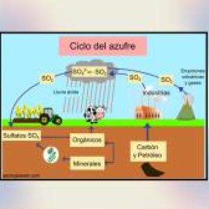 Imagen de portada del videojuego educativo: -EL CICLO DEL AZUFRE-, de la temática Medio ambiente