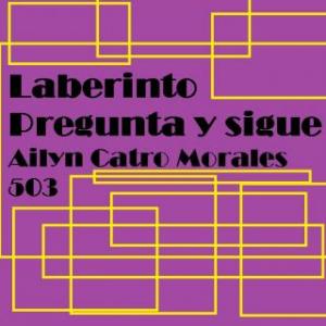 laberinto pregunta y sigue