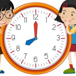 Imagen de portada del videojuego educativo: Las horas del reloj, de la temática Matemáticas