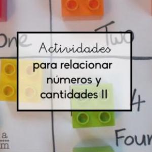 Relación de número y cantidades