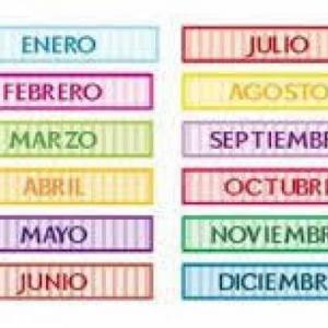 DESCUBRE LOS MESES DEL AÑO 