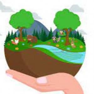 Imagen de portada del videojuego educativo: Cuidado del medio ambiente, de la temática Ciencias