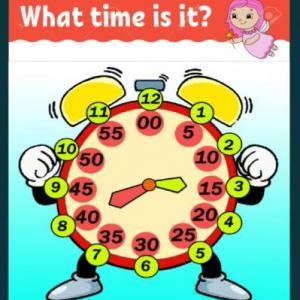 What time is it? 