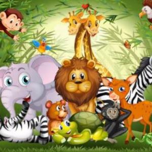 NOS DIVERTIMOS CON LOS ANIMALES DE LA SELVA