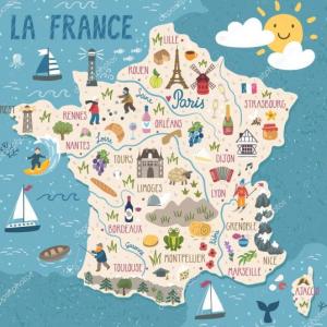 Imagen de portada del videojuego educativo: Lieux et Monuments de la France, de la temática Idiomas