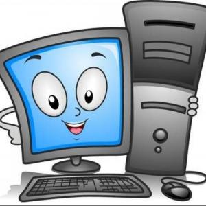 Imagen de portada del videojuego educativo: Partes de la computadora, de la temática Tecnología