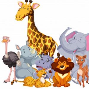 Animales salvajes.