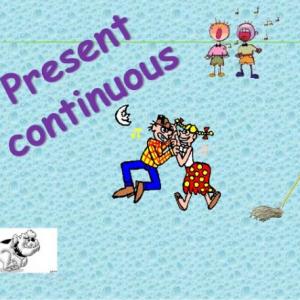 Presente continuous