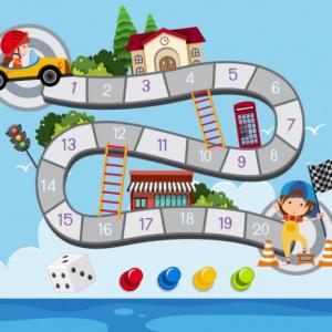 Imagen de portada del videojuego educativo: RECORRIDO MATEMÁTICO, de la temática Matemáticas
