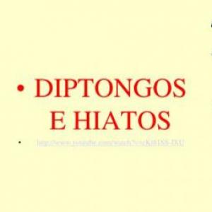 Hiato y Diptongo