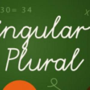 Imagen de portada del videojuego educativo: Plural nouns, de la temática Idiomas