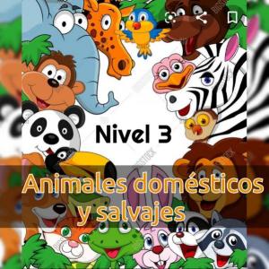 ¿Cuál es el animal doméstico? ¿Cuál es el animal salvaje?