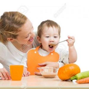 Alimentación en niños de 9 a 11 meses