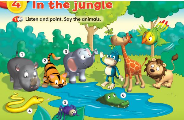Portada del juego IN THE JUNGLE – Idiomas