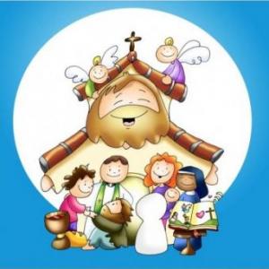 Imagen de portada del videojuego educativo: Sacramentos de servicio 5° EGB, de la temática Religión