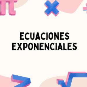 Ecuaciones exponenciales