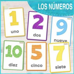Imagen de portada del videojuego educativo: APRENDO LOS NUMEROS, de la temática Matemáticas