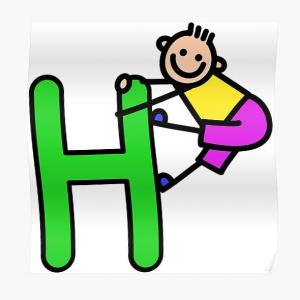 Jugamos con la letra "H"