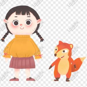 El zorro y la niña 