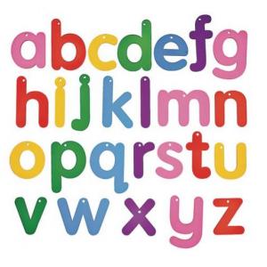 Letters from M to R