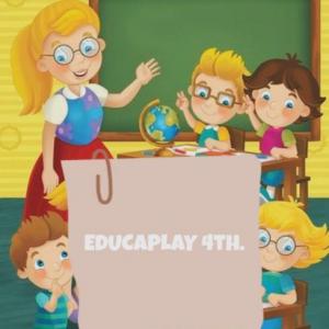 Imagen de portada del videojuego educativo: EDUCAPLAY 4th., de la temática Informática