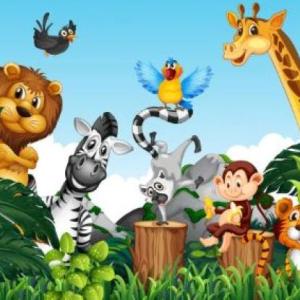 JUEGAMOS CON LOS ANIMALES DE LA SELVA