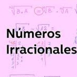 Números irracionales