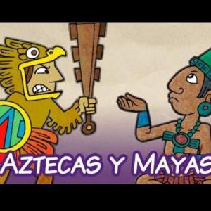 Imagen de portada del videojuego educativo: Mayas y aztecas, de la temática Historia