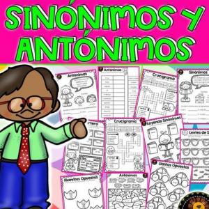 Aprendemos los sinónimos y antónimos